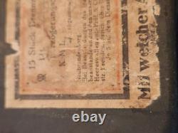 Boîte de fusible de grenade BRENNZUNDER 24 de l'armée allemande de la Seconde Guerre mondiale. Collection historique de la Seconde Guerre mondiale.