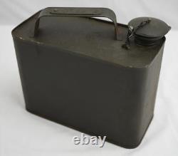 Boîte de munitions en acier camouflée Wehrmacht allemande de la Seconde Guerre mondiale Flak 88 Heer Luftwaffe Armée