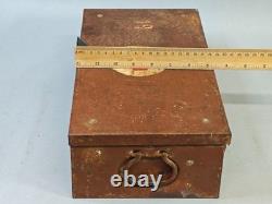 Boîte de premiers secours militaire allemande (Verbandkasten) de la Seconde Guerre mondiale – Groupe d’armées Nord, Courlande – Trouvaille de grenier