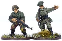 Bolt Action 28mm Infanterie de l'Armée Allemande de la Seconde Guerre Mondiale (10 Modèles Peints)