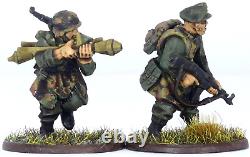 Bolt Action 28mm Infanterie de l'Armée Allemande de la Seconde Guerre Mondiale (10 Modèles Peints)