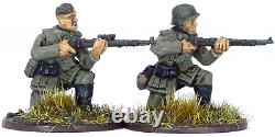 Bolt Action 28mm Infanterie de l'Armée Allemande de la Seconde Guerre Mondiale (10 Modèles Peints)