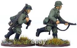 Bolt Action 28mm Infanterie de l'Armée Allemande de la Seconde Guerre Mondiale (10 Modèles Peints)