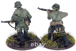 Bolt Action 28mm Infanterie de l'Armée Allemande de la Seconde Guerre Mondiale (10 Modèles Peints)