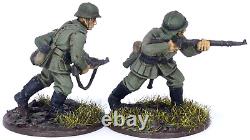 Bolt Action 28mm Infanterie de l'Armée Allemande de la Seconde Guerre Mondiale (10 Modèles Peints)