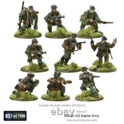 Bolt Action 402612101 Armée Waffen-SS (Starter allemand de la Seconde Guerre mondiale) Coffret Warlord Games