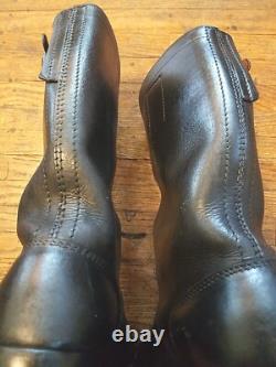 Bottes à tiges hautes de l'armée ouest-allemande