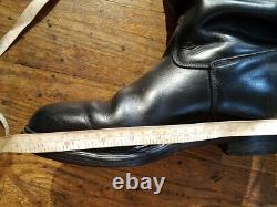 Bottes de cavalier d'officier de l'armée allemande