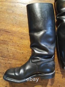 Bottes de cavalier d'officier de l'armée allemande
