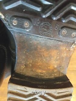 Bottes de cuir de l'armée ouest-allemande