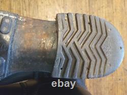 Bottes de cuir de l'armée ouest-allemande