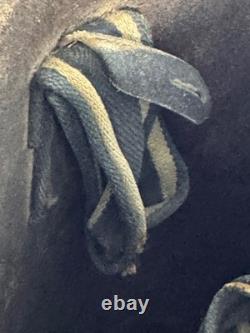 Bottes de marche originales de l'armée allemande de la Seconde Guerre mondiale avec semelles à clous, taille 11