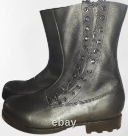 Bottes de parachutiste allemandes de la Seconde Guerre mondiale, 1er modèle, reproduction, bottes militaires en cuir de l'armée