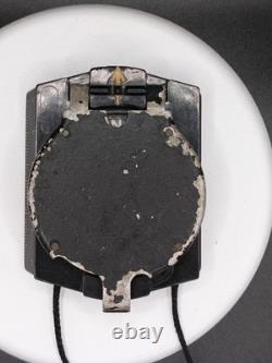 Boussole de marche en bakélite originale de la Wehrmacht allemande de la Seconde Guerre mondiale ETL - Krieger & Faudt