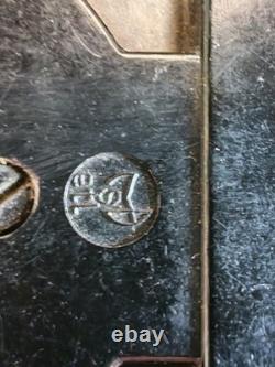 Boussole de marche en bakélite originale de la Wehrmacht allemande de la Seconde Guerre mondiale ETL - Krieger & Faudt
