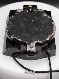 Boussole de marche en bakélite originale de la Wehrmacht allemande de la Seconde Guerre mondiale ETL - Krieger & Faudt