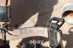 Bouteille d'eau plus grande de la Wehrmacht allemande de la Seconde Guerre mondiale, gourde 1939, médecin, troupe de montagne