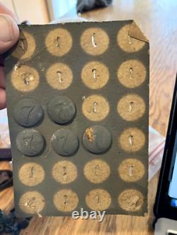 Boutons de uniformes régimentaires de l'armée allemande de la Seconde Guerre mondiale #7 (5)