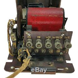 Bureau Vintage Militaire Téléphone Téléphone Bakelit 1943 Radio Armée Allemande Ww2