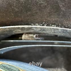 CASQUE COMBAT EN ACIER M42 DE L'ARMÉE ALLEMANDE DE LA WWII WW2 ORIGINAL