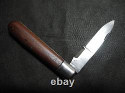 COUTEAU DE POCHE PLIANT DE LA WEHRMACHT ARMÉE ALLEMANDE DE LA SECONDE GUERRE MONDIALE Carl Schlieper Solingen