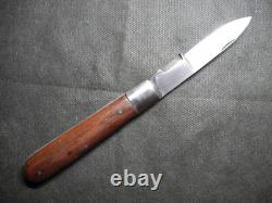 COUTEAU DE POCHE PLIANT DE LA WEHRMACHT ARMÉE ALLEMANDE DE LA SECONDE GUERRE MONDIALE Carl Schlieper Solingen