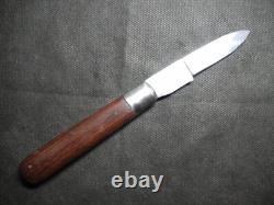 COUTEAU DE POCHE PLIANT DE LA WEHRMACHT ARMÉE ALLEMANDE DE LA SECONDE GUERRE MONDIALE Carl Schlieper Solingen
