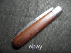 COUTEAU DE POCHE PLIANT DE LA WEHRMACHT ARMÉE ALLEMANDE DE LA SECONDE GUERRE MONDIALE Carl Schlieper Solingen