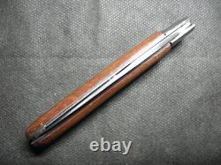 COUTEAU DE POCHE PLIANT DE LA WEHRMACHT ARMÉE ALLEMANDE DE LA SECONDE GUERRE MONDIALE Carl Schlieper Solingen