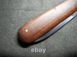 COUTEAU DE POCHE PLIANT DE LA WEHRMACHT ARMÉE ALLEMANDE DE LA SECONDE GUERRE MONDIALE Carl Schlieper Solingen