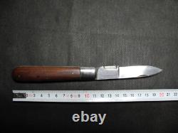 COUTEAU DE POCHE PLIANT DE LA WEHRMACHT ARMÉE ALLEMANDE DE LA SECONDE GUERRE MONDIALE Carl Schlieper Solingen