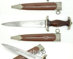 COUTEAU DE POCHE PLIANT DE LA WEHRMACHT ARMÉE ALLEMANDE DE LA SECONDE GUERRE MONDIALE Carl Schlieper Solingen