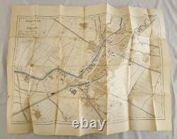 Cartes militaires allemandes originales de 1940 de la Seconde Guerre mondiale pour l'Afrique du Nord-Est, ensemble de l'armée de Berlin