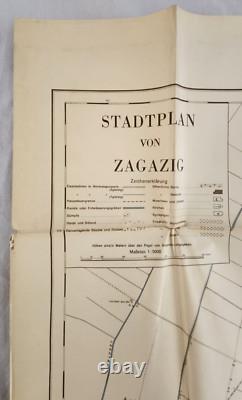 Cartes militaires allemandes originales de 1940 de la Seconde Guerre mondiale pour l'Afrique du Nord-Est, ensemble de l'armée de Berlin