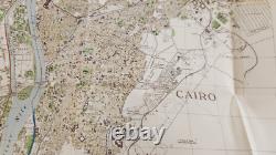 Cartes militaires allemandes originales de 1940 de la Seconde Guerre mondiale pour l'Afrique du Nord-Est, ensemble de l'armée de Berlin