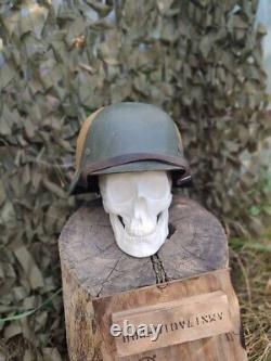 Casque Allemand Original WW2 WWII en acier armée allemande