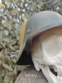 Casque Allemand Original WW2 WWII en acier armée allemande