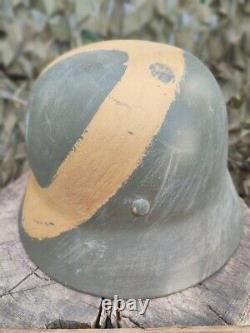 Casque Allemand Original WW2 WWII en acier armée allemande