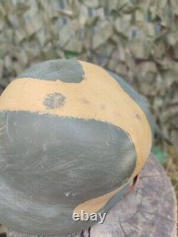 Casque Allemand Original WW2 WWII en acier armée allemande