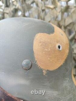 Casque Allemand Original WW2 WWII en acier armée allemande