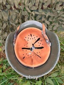 Casque Allemand Original WW2 WWII en acier armée allemande 6