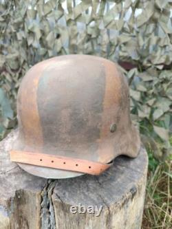Casque Allemand Original WW2 WWII en acier armée allemande 6
