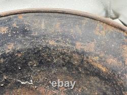 Casque M40 de l’armée allemande de la Seconde Guerre mondiale, peinture noire d’origine, taille 64