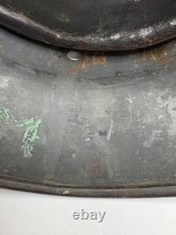 Casque Stahlhelm M35 de l'Armée Allemande de la Seconde Guerre Mondiale WW2 avec doublure daté 1937 ORIGINAL