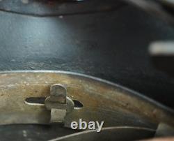 Casque de combat M35 en acier bleu de l'Armée de l'Air allemande Luftwaffe de la Seconde Guerre mondiale, vétéran.