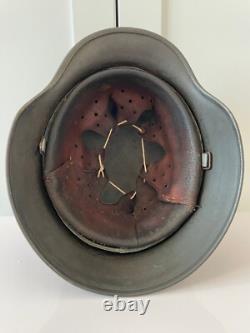 Casque de combat M40 DD de l'armée allemande de la Seconde Guerre mondiale, totalement original et rare