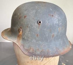 Casque de combat M42 de l'armée allemande ou d'élite de la Seconde Guerre mondiale et bande de doublure hkp62