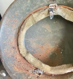 Casque de combat M42 de l'armée allemande ou d'élite de la Seconde Guerre mondiale et bande de doublure hkp62