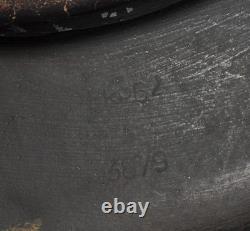 Casque de combat camouflé M42 original allemand de la Seconde Guerre mondiale