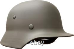 Casque en acier Stahlhelm Wehrmacht WH de l'armée allemande M35, reproduction, Seconde Guerre mondiale, olive